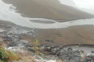 Efectos de las lluvias de la tormenta tropical Hermine en Telde/TA.