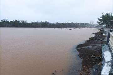 Canal inundado de Ojos de Garza/TA.