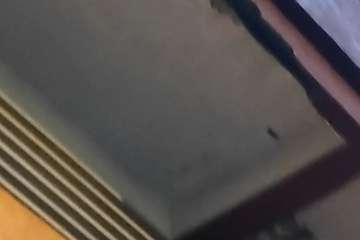 Desprendimientos en la fachada trasera del Mercado Municipal/TA.