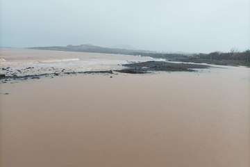Canal inundado de Ojos de Garza/TA.