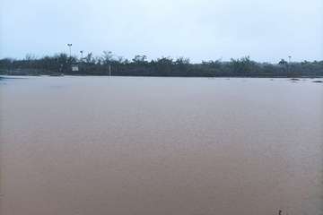 Canal inundado de Ojos de Garza/TA.