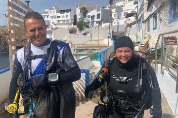  La fotografía submarina se sumerge en Tufia/TA.