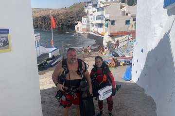  La fotografía submarina se sumerge en Tufia/TA.