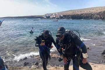  La fotografía submarina se sumerge en Tufia/TA.