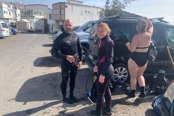  La fotografía submarina se sumerge en Tufia/TA.