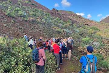 Nueva ruta de Turcón por el campo de volcanes de Jinámar/TA.