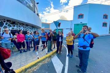 Nueva ruta de Turcón por el campo de volcanes de Jinámar/TA.