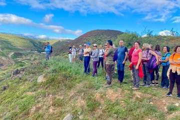 Nueva ruta de Turcón por el campo de volcanes de Jinámar/TA.