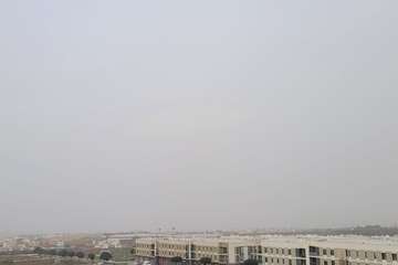  La calima ensombrece el cielo de Telde/Jesús Ruiz Mesa.