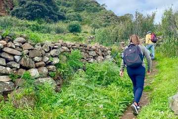 Caminata de Turcón por Lomo Cuevas de Cuba/TA.