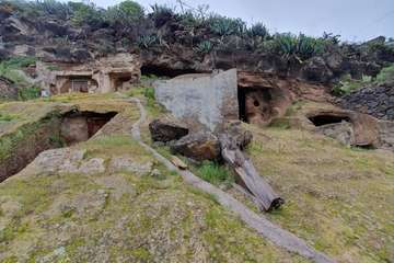 Caminata de Turcón por Lomo Cuevas de Cuba/TA.