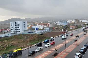 Granizada y lluvia en Telde/TA.
