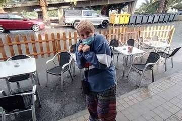 Granizada y lluvia en Telde/TA.