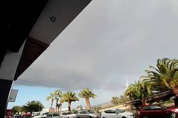 Granizada y lluvia en Telde/TA.