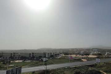 La calima se apunta a importunar el domingo en Telde/Jesús Ruiz Mesa.