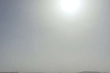 La calima se apunta a importunar el domingo en Telde/Jesús Ruiz Mesa.