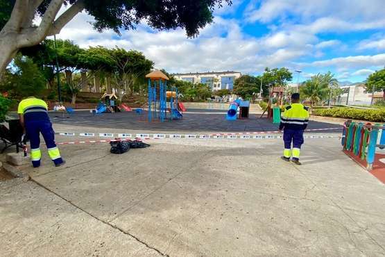  Reabierto el parque infantil de San Juan/TA.