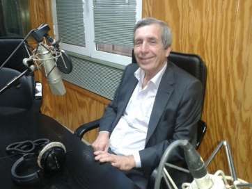 Guillermo Reyes, esta tarde durante su participación en El Mostrador de Ezequiel (Foto TA)