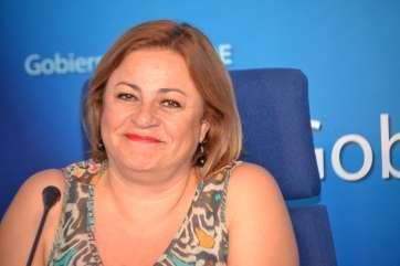 MÂª del Carmen Castellano, alcaldesa del Ayuntamiento de Telde (Foto TA)