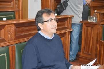 Juan Francisco Artiles, líder de Más por Telde (Foto Antonio Alí)