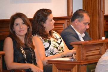 Imaged de archivo de ediles del grupo municipal NC-CCN, dividido recientemente (Foto Daniel Ojeda)