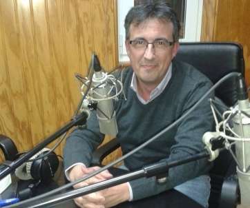 Juan Francisco Artiles el pasado martes durante la entrevista (TA)