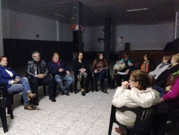 Momento de la reunión (Foto TA)