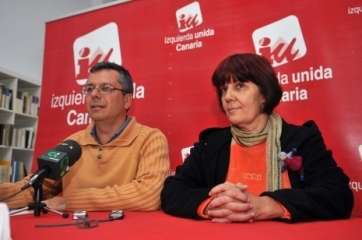 Miembros de Izquierda Unida en Telde (TA)