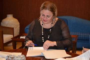 Mari Carmen Castellano, alcaldesa de Telde (Foto TA)