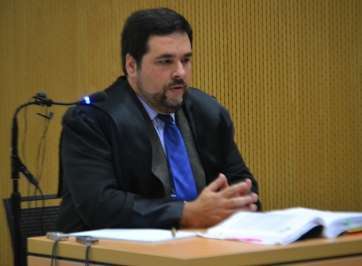 El denunciante y acusado del Caso Europa (Foto Daniel Ojeda)