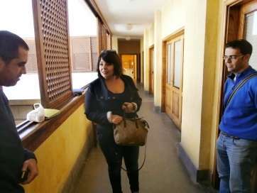 Gloria Cabrera, ahora en el grupo de los no adscritos (Foto TA)