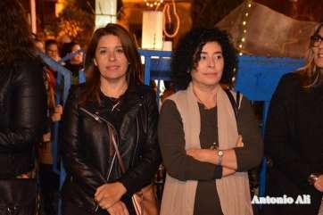 Carmen Hernández y Josefa Milán, concejalas de NCde Telde (Foto Antonio Alí)