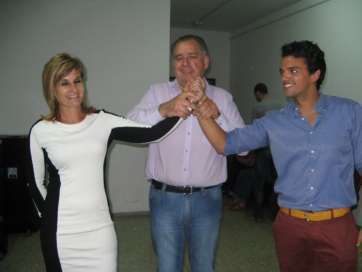Rubén Darío Rodríguez, el día que fue elegido presidente del CCN de Telde (Foto TA)