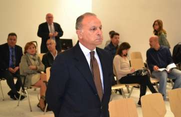 El diputado del PP, Jorge Rodríguez, durante el juicio (Foto Daniel Ojeda)