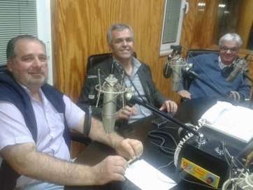 Tertulianos este jueves en Radio Faycan (Foto TA)