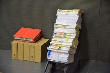 Documentación del Caso Europa (Foto Daniel Ojeda)