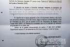 Documentos tramitados por Servicios Sociales, firmados por trabajadores del área y sin rúbrica de la entonces directora de Gobierno, Minerva Santana, de Ciuca (Foto TA)