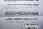 Documentos tramitados por Servicios Sociales, firmados por trabajadores del área y sin rúbrica de la entonces directora de Gobierno, Minerva Santana, de Ciuca (Foto TA)