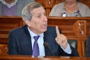 Imagen de archivo de Guillermo Reyes durante un Pleno (TA)