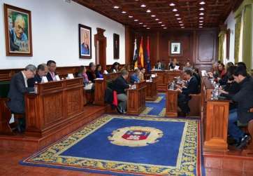 Un momento del último Pleno municipal (Foto Daniel Ojeda)
