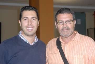 Los socialistas Gregorio Viera y Alejandro Ramos (Foto TA)