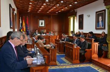 Imagen del Pleno de este viernes (Foto TA)