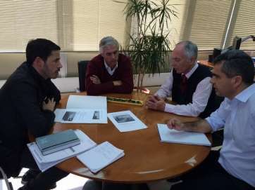 Momento de la reunión (Foto TA)