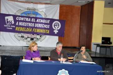Momento de la charla (Foto Antonio Alí)