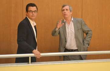 Pablo Rodríguez (i) y Guillermo Reyes (d) (Foto TA)