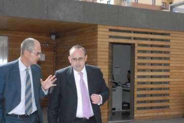 Imagen de archivo del juez que inició el Caso y el fiscal anticorrupción, en Telde (Foto TA)