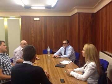 Yurena García, secretaria de Políticas Sociales de CC de Telde (d) (Foto TA)