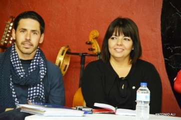 Héctor Suárez con Gloria Cabrera (Foto Antonio Alí)