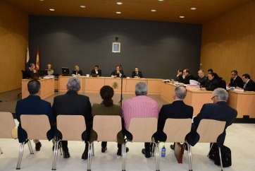 Imagen de archivo de una sesión del juicio del Caso Europa (Foto Daniel Ojeda)