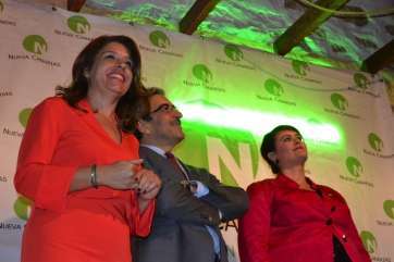 Imagen del acto navideño de NC de Telde en el pasado mes de diciembre (Foto Daniel Ojeda)